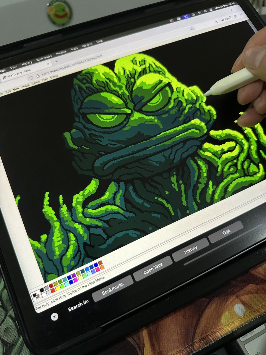 markusmanson's tweet photo. GM from Kekna.
โ๏ธ Created and soon minted on #Pepepaint by @pepecoins ๐ธ https://t.co/ctipmOdrQg