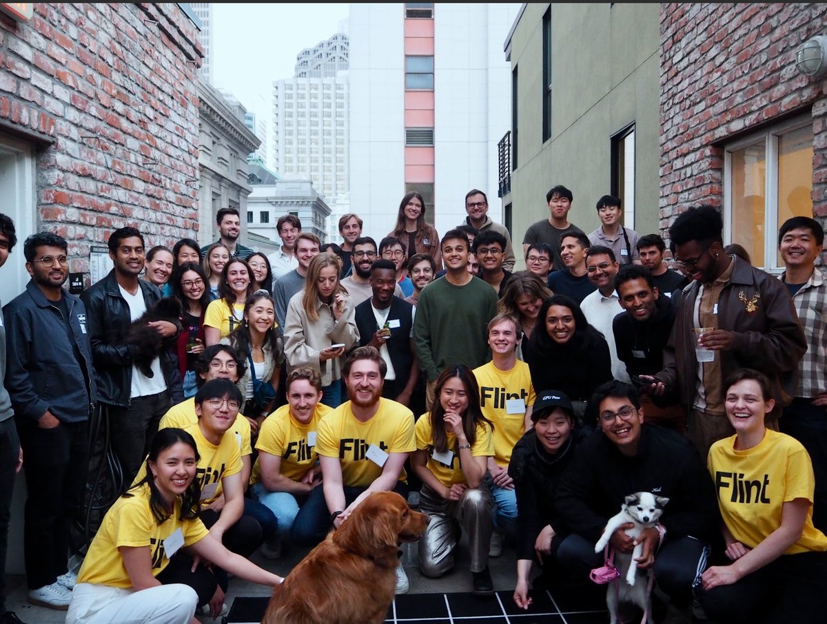 2025 has been a crazy year for <a href="/tryflint/">Flint</a> :
- Grew the team from 1 to 10
- Many great logos like <a href="/actively_ai/">Actively AI</a> <a href="/graphite/">Graphite</a> <a href="/cognition/">Cognition</a> using Flint for live landing pages
- Launched to thousands of companies on our waitlist
- Moved to a new office in Jackson Square
- Funding from