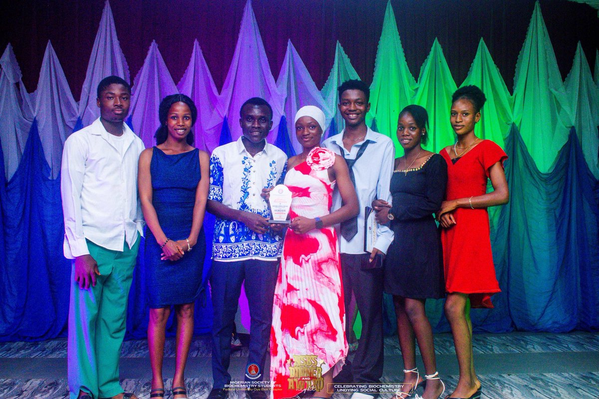 nsbsfuoye's tweet photo. Award Presentations and Recognition 

©THE REFINED VISION TEAM

#nsbsfuoyechapter #biochemistry #ekiti #fuoye #nsbsfuoye https://t.co/5PAcswQdz8