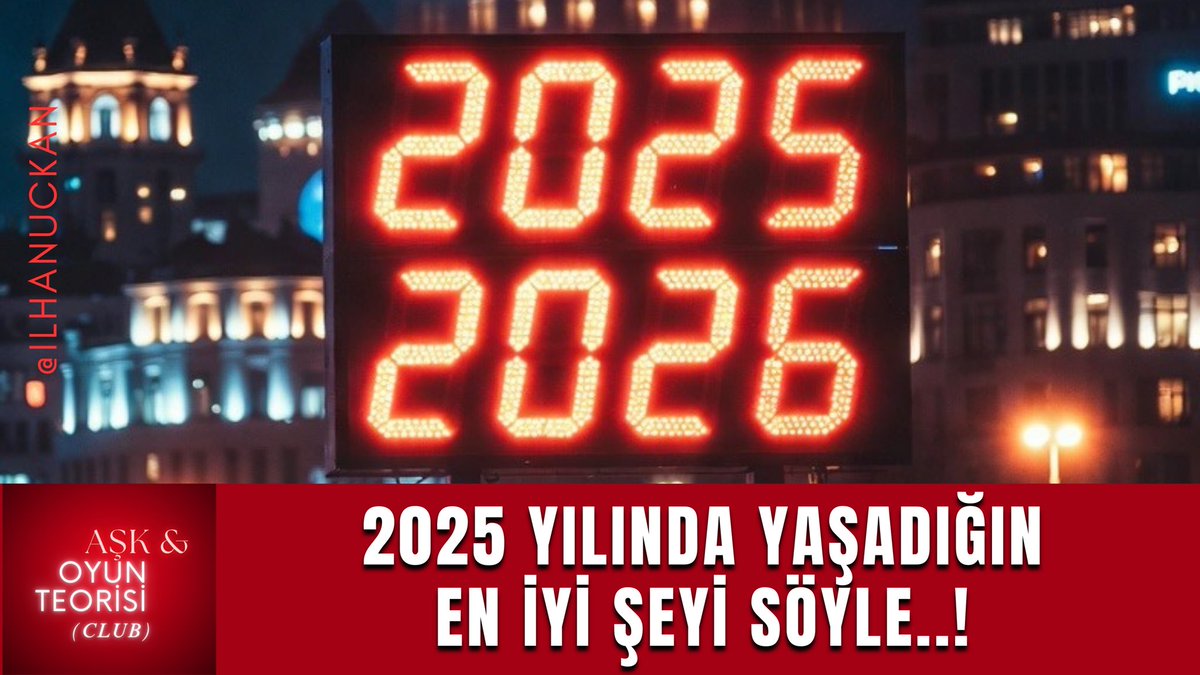 2025 YILINDA YAŞADIĞIN EN İYİ ŞEYİ SÖYLE..! youtube.com/live/L-Uux6WXk… <a href="/YouTube/">YouTube</a> aracılığıyla