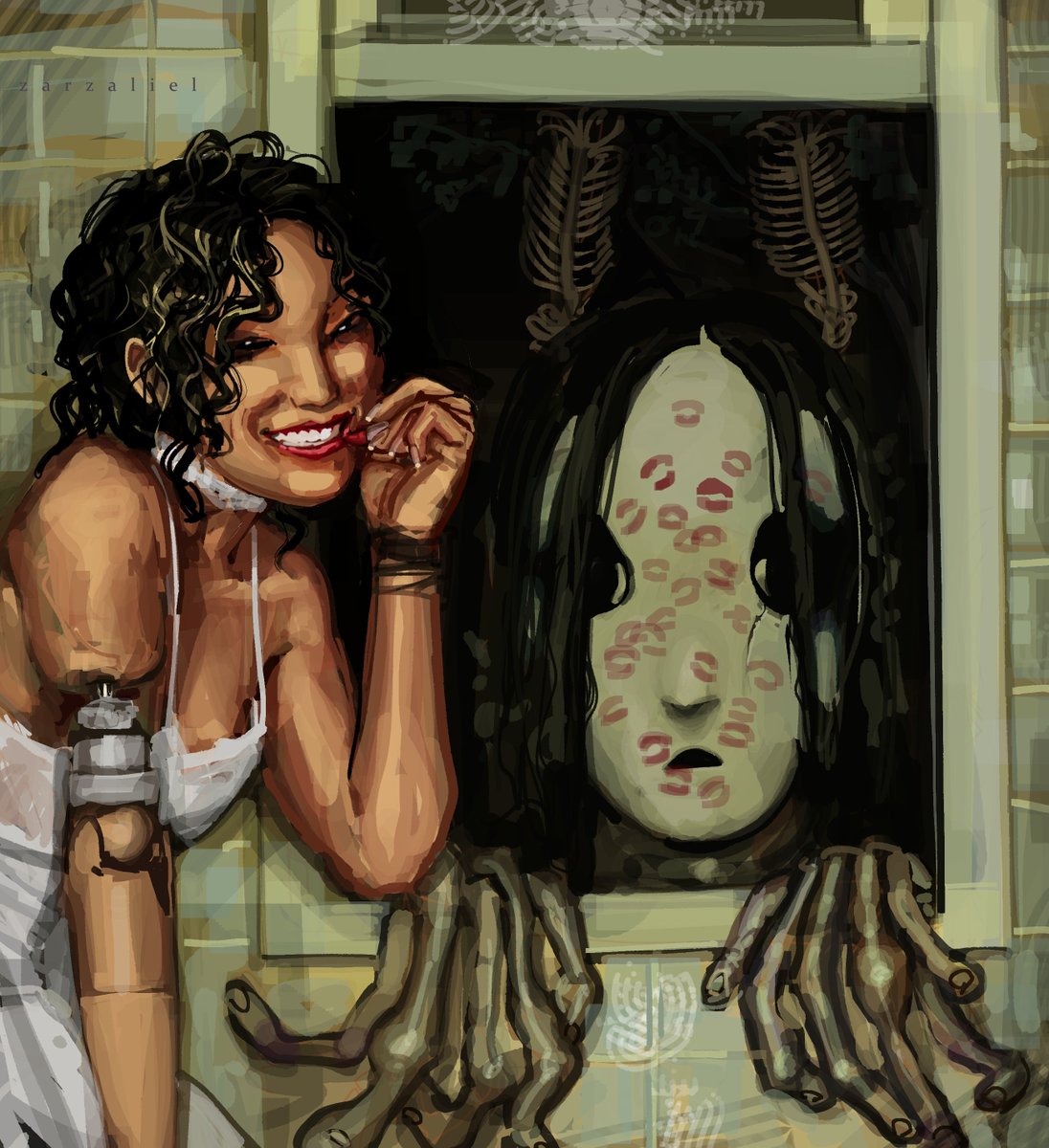 zarzaliel's tweet image. Unexpected welcome.