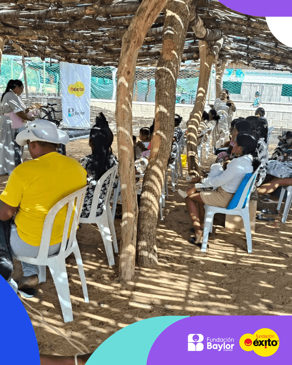 En Manaure, 150+ familias (179 niños/as, 58 gestantes) se beneficiaron. Con Góticas de clientes de Éxito y junto a <a href="/FundacionExito/">Fundación Éxito</a> entregamos 1.800 paquetes alimentarios para la primera infancia.
#ConLasGoticasNutrimosVidas #Lactatón