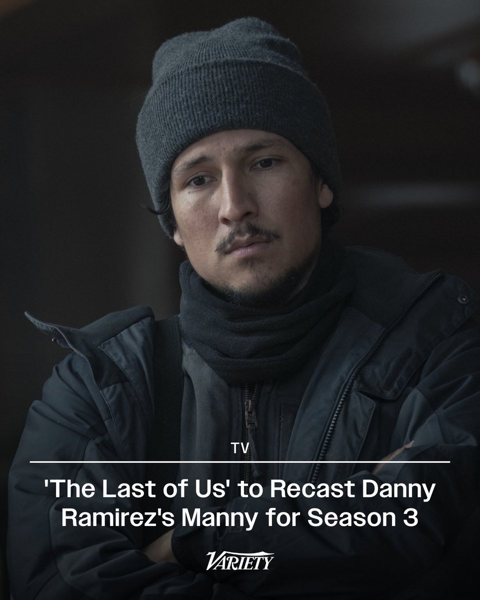 Danny Ramirez, who played Manny in "The Last of Us," will be recast for Season 3 due to scheduling conflicts.

variety.com/2025/tv/news/t…