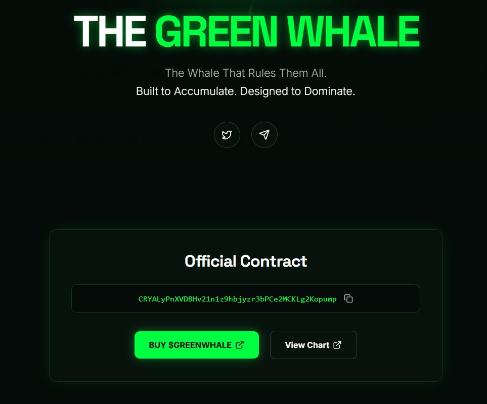 Green Whale tweet media