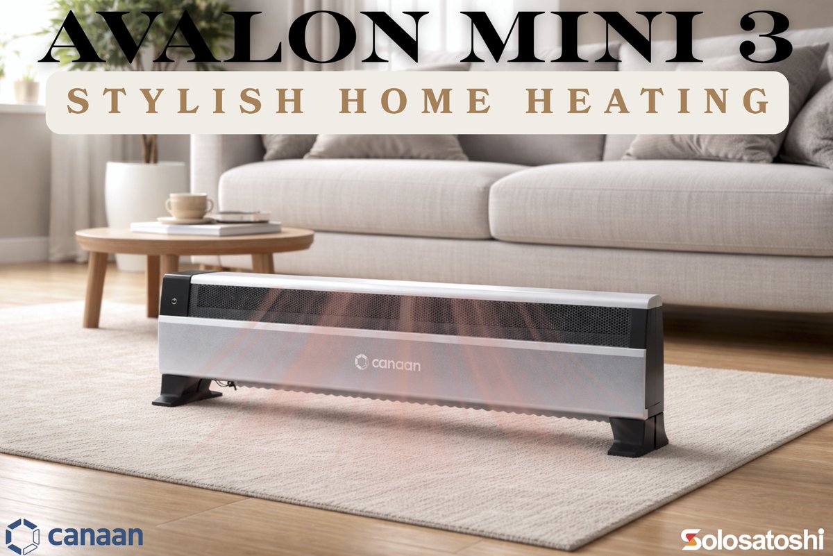 Traditional space heaters waste energy and raise your electricity bill. The  Avalon Mini 3 keeps you warm while daily Bitcoin earnings help offset the  cost of power. The Avalon Mini 3 hits