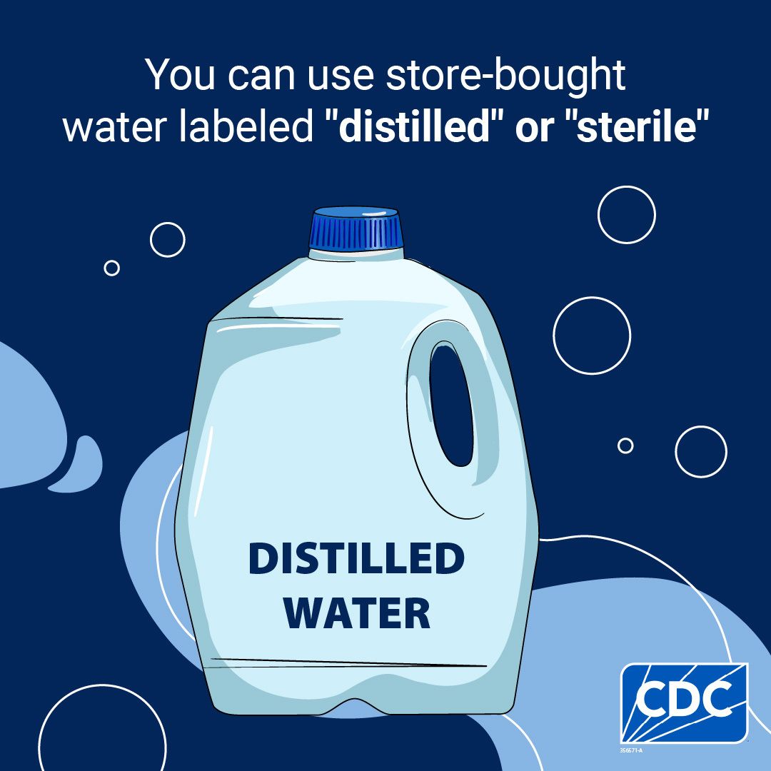 CDCtravel's tweet photo. Do you rinse your sinuses, even when traveling abroad? Remember to always use water that’s distilled, sterile, or boiled &amp; cooled. While rare, people have died from rinsing their sinuses with tap water containing germs. More on safe nasal rinsing, https://t.co/RXiRlN0MLj https://t.co/MQ35u9O6yw