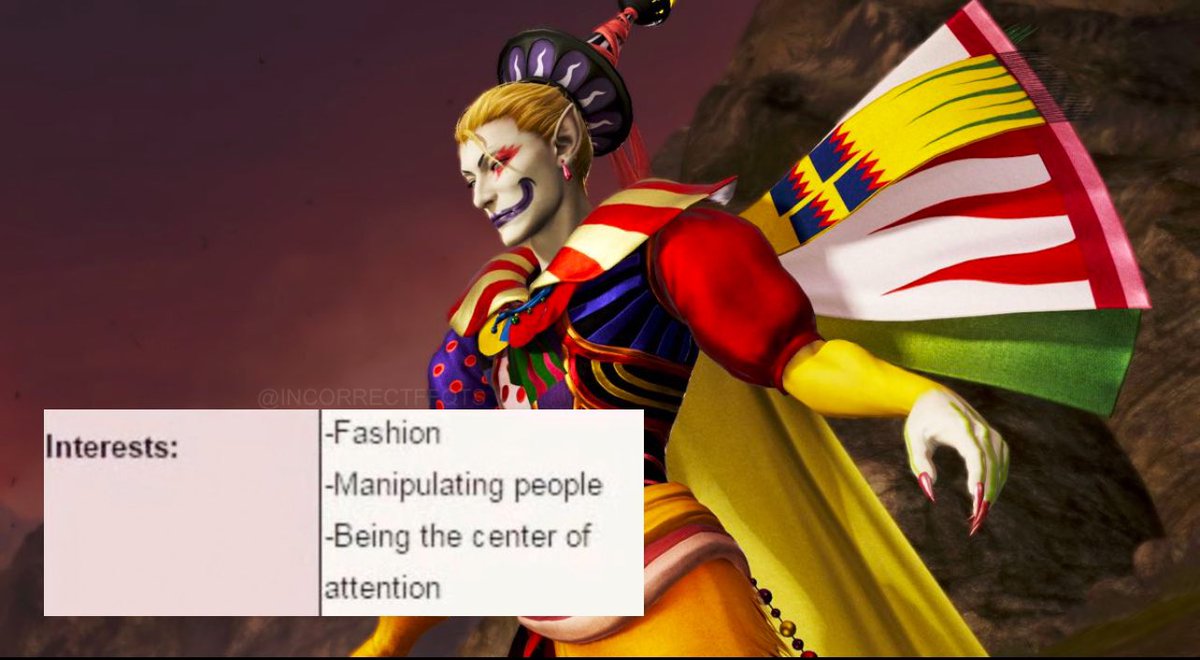 Incorrect Final Fantasy Quotes tweet media