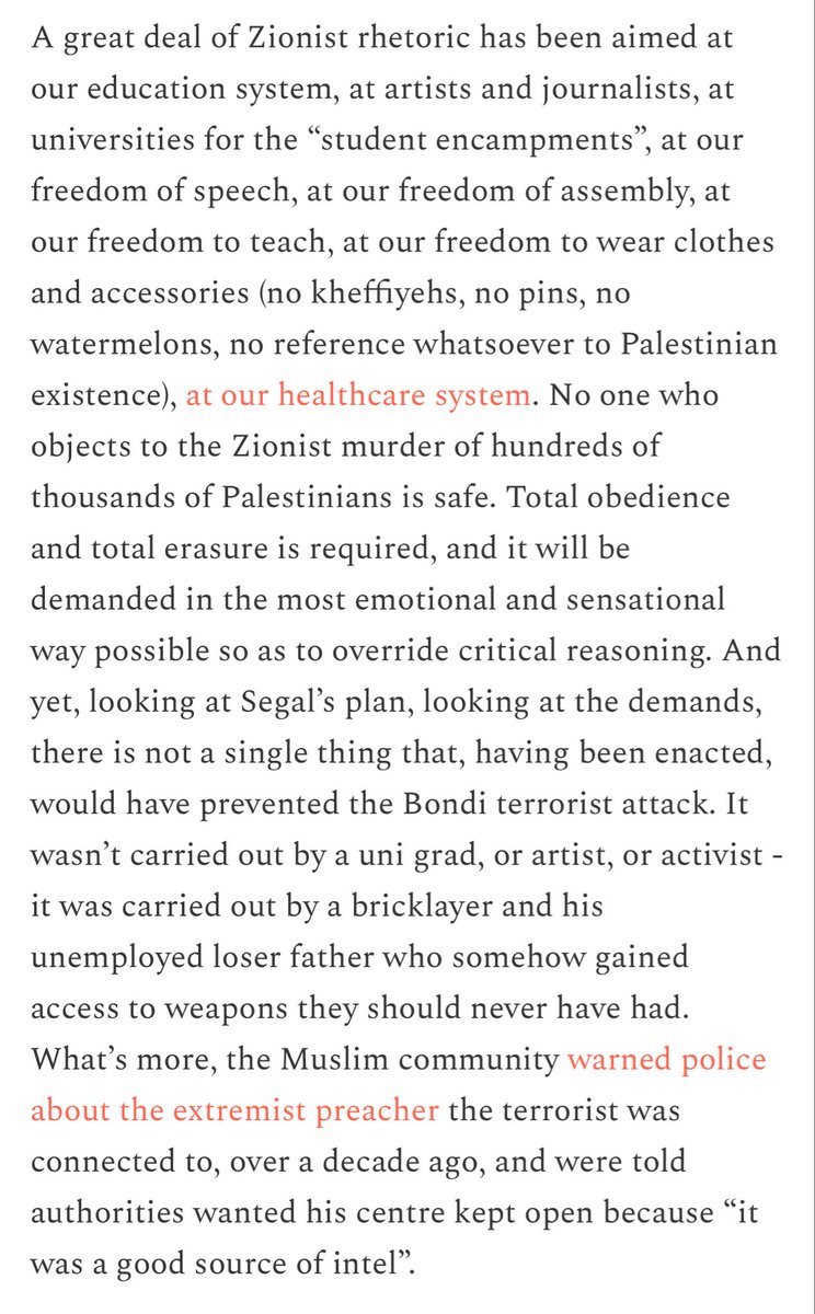 omarsakrpoet's tweet image. I wrote about the Bondi shooting and the malicious, false narrative put forward by the mainstream media and politicians. sakr.substack.com/p/globalise-th…