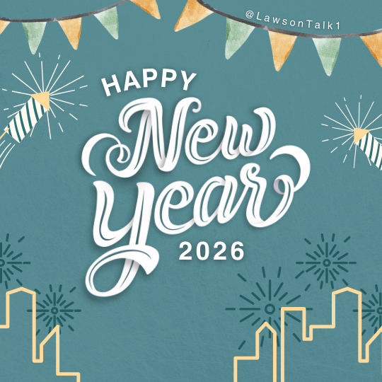 LawsonTalk1's tweet photo. Happy New Year to our LawsonTalk Community! https://t.co/wmDdPQEcdg