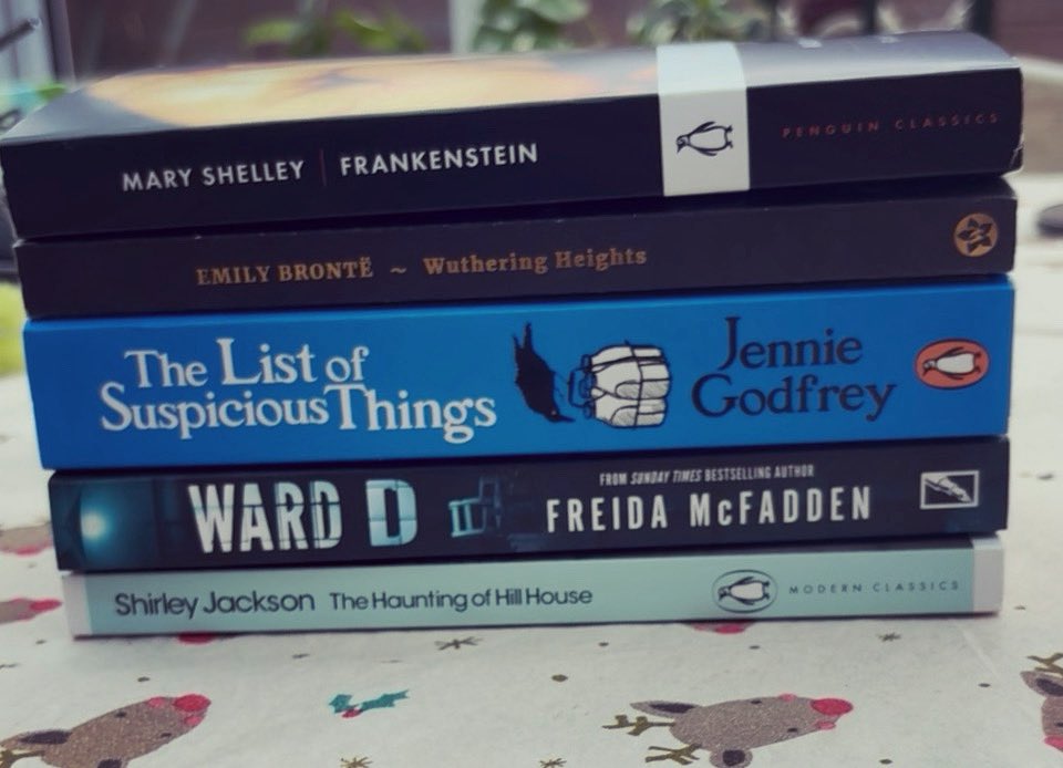 My January TBR pile! 2026 is going to include much more reading, much more writing, and taking care of my health! #January  #January2026 #tbrpile #reader  #writing #WritingCommunity #readmore #books #2026 #endowarrior