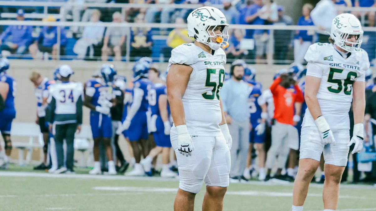 chris_hummer's tweet image. Sacramento State DT Jayland McGlothen (@JaylandMcG) plans to enter the portal, his agent @CoachReedLive tells @mzenitz and me. 

The 6-foot-2, 282-pound sophomore posted 31 tackles, 9.5 TFLs and 7 sacks this year. 

247sports.com/player/jayland…