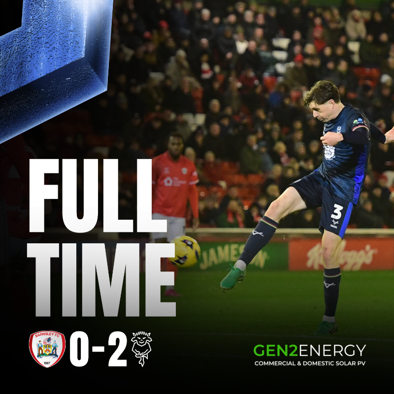 LincolnCity_FC's tweet photo. 😍 Ending 2025 with three wins in a row!

⌚️ FT | 🔴 0-2 🔵