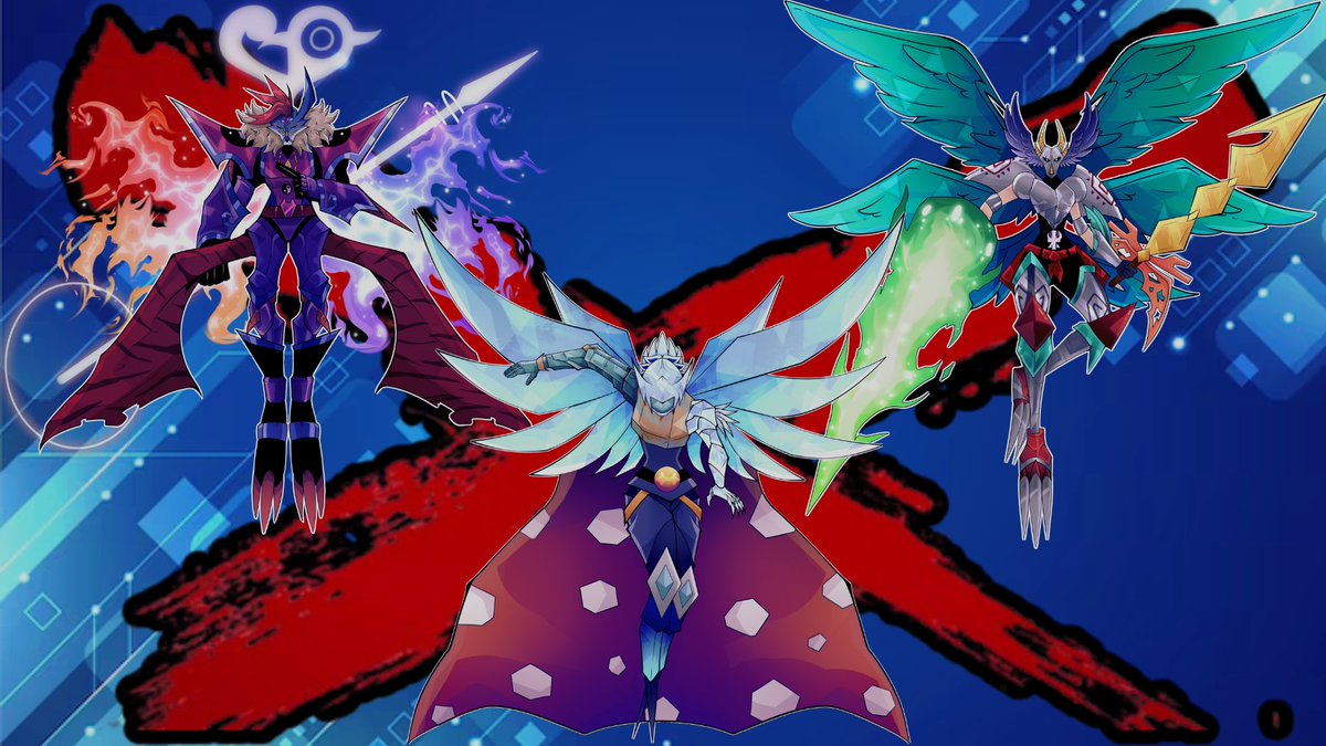 Tras la ultima partida del DNDigimon solo queda el epilogo/prologo y con esto llega los últimos DigisOC

Lookirunemon La xros del Amor y Amistad 
Yuveldramon La xros de la Sinceridad y Bondad
Yuki-justimon La xros del Valor y Inteligencia 

🎨<a href="/RedHeadRF_/">RedHeadRF ||VTUBER||ARTIST||</a>

#BlackLotusBar #Digimon