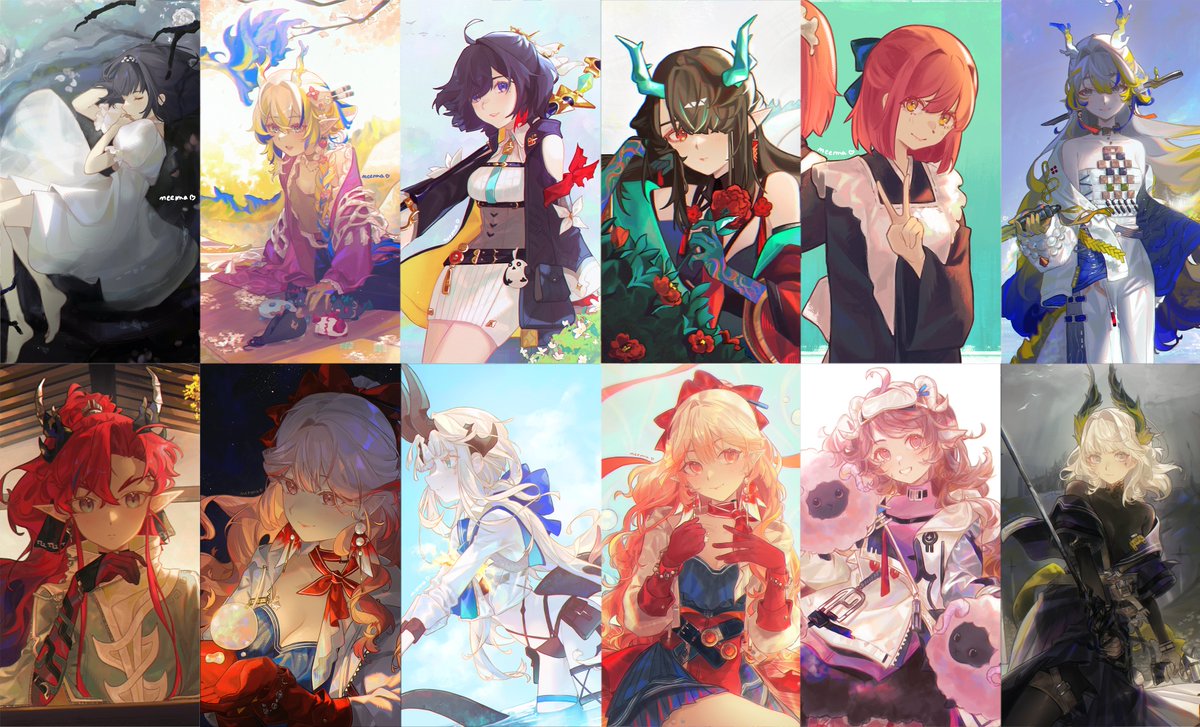 oneemasan's tweet photo. 2025 review the goal next year is to learn how to draw guys and with this knowledge, continue drawing cute girls https://t.co/isDz8J3OO8