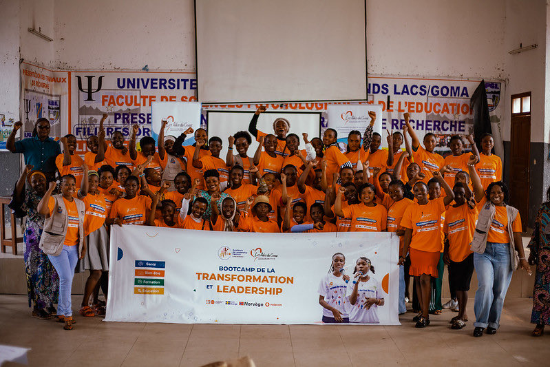 NikuzeBora's tweet photo. 📢@ailesducoeur1 #Goma lance le Bootcamp de Transformation et de Leadership Féminin – VBG, dans le cadre de l’Académie de Leadership Féminin (ALF).  Elle renforce les capacités des jeunes filles pour en faire des actrices de changement.
🤝 Avec l’appui de @UNFPA_DRC 
#ALF #VBG https://t.co/8ywFdwNEkd