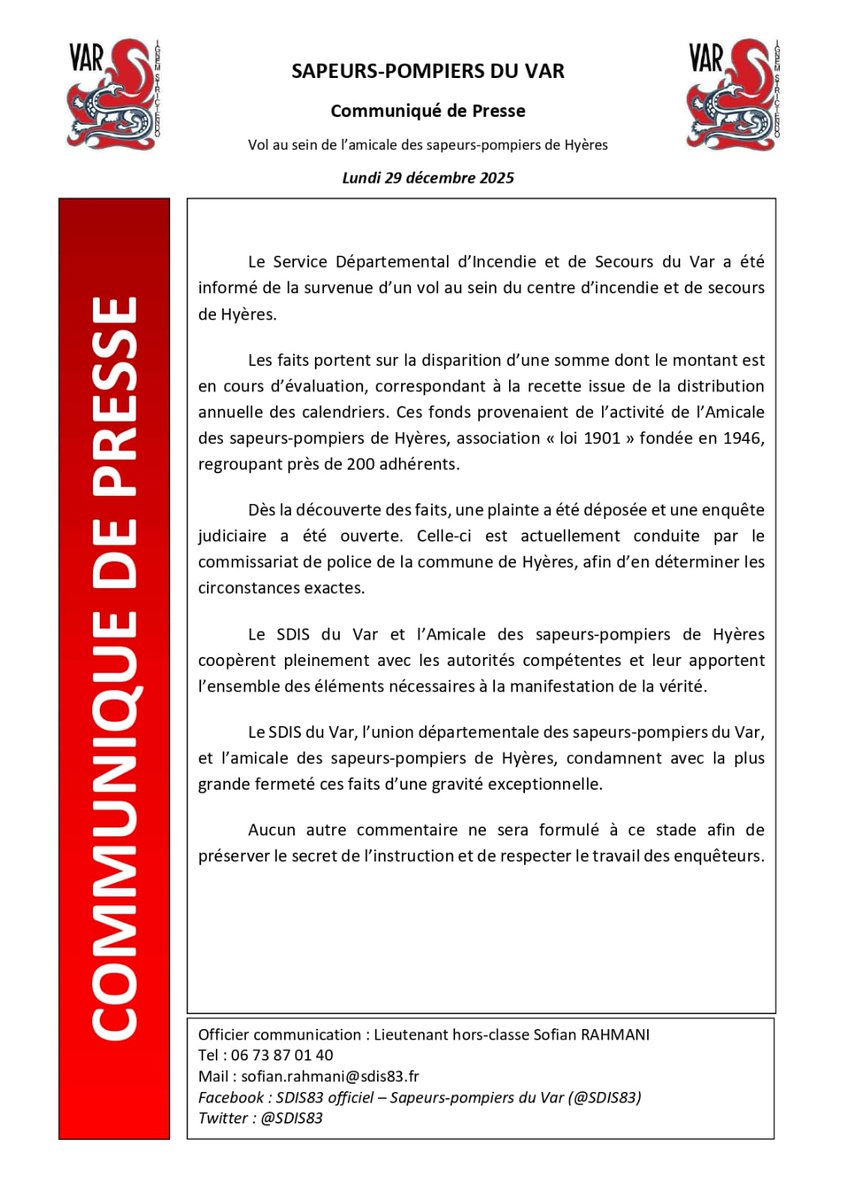 Sapeurs-Pompiers VAR tweet media