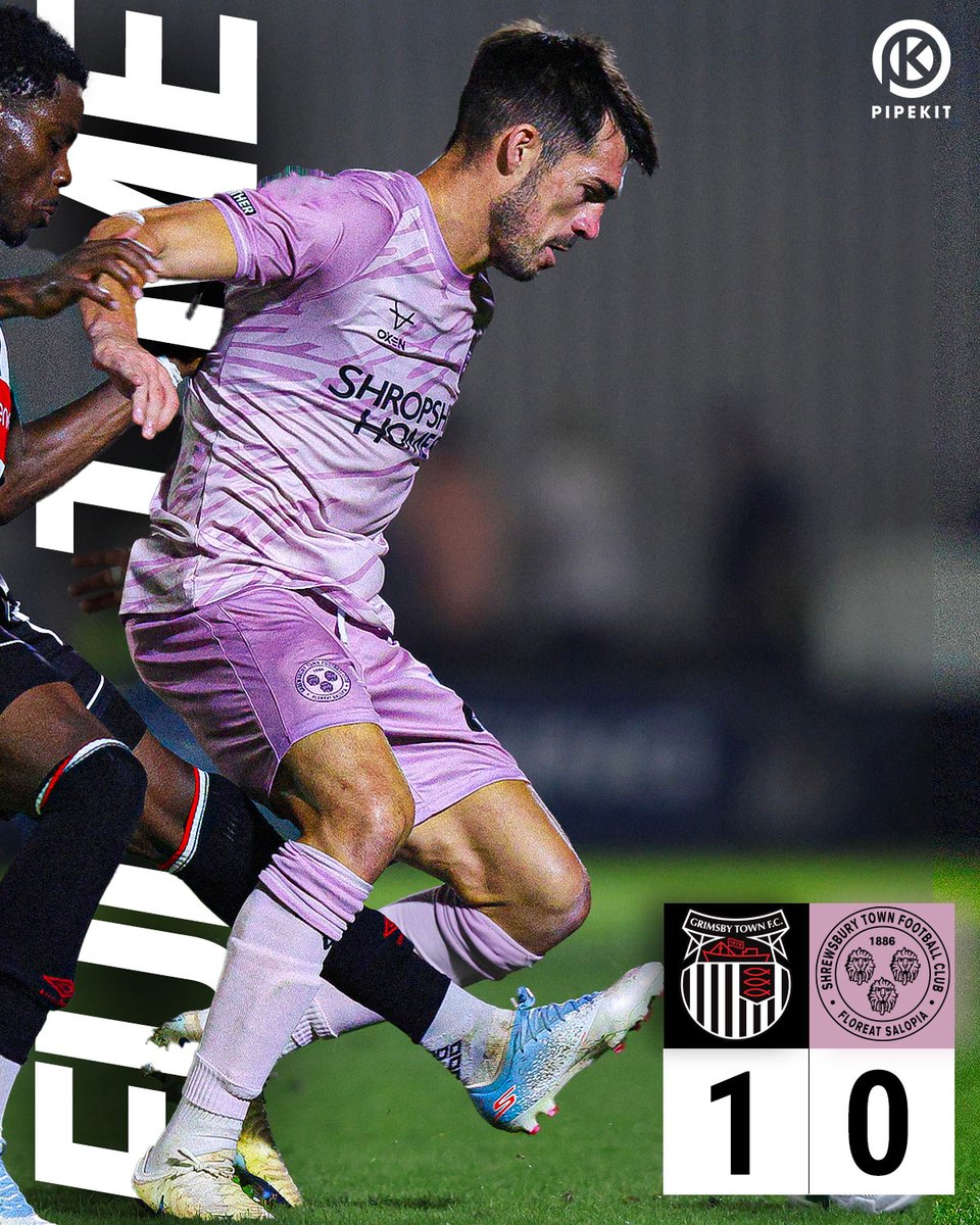 shrewsburytown's tweet image. Full-time.