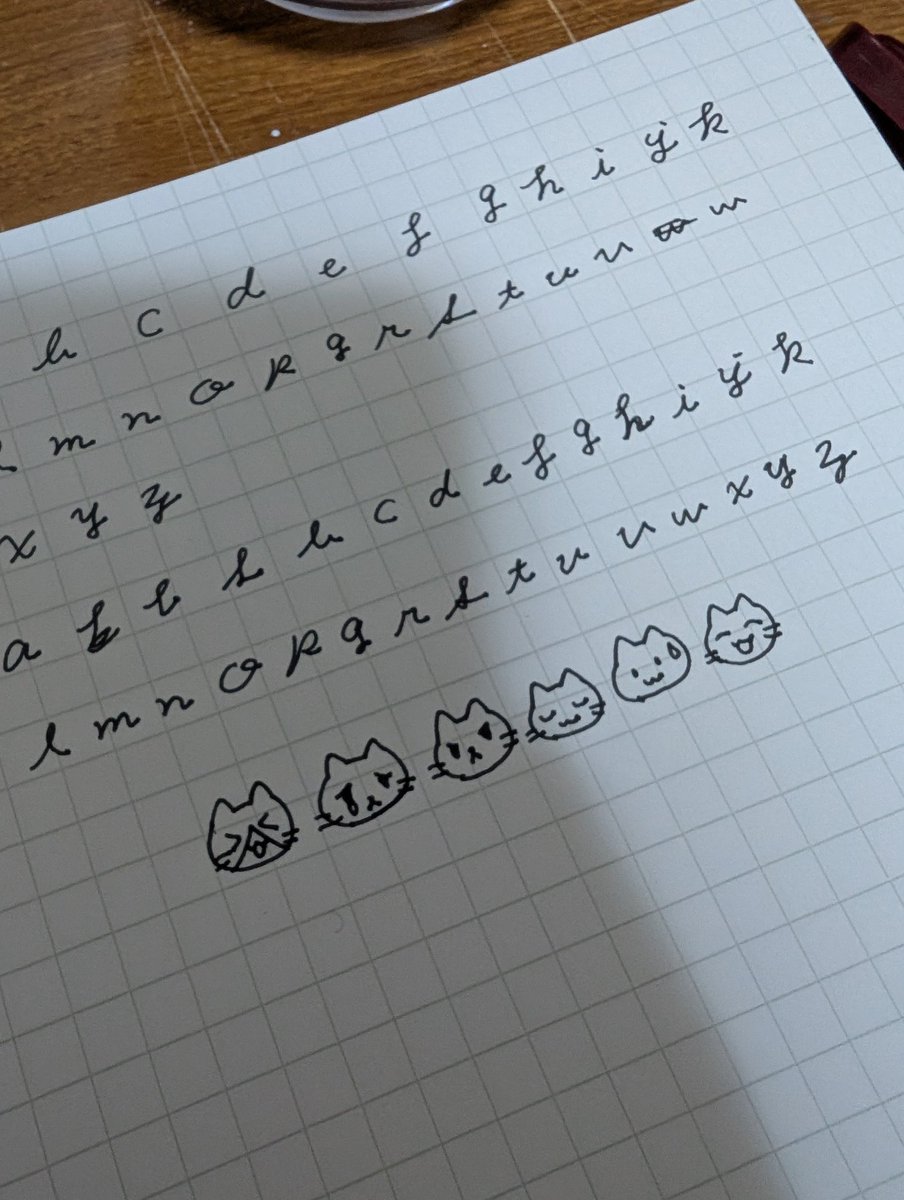 筆記体\, image size:904x1200