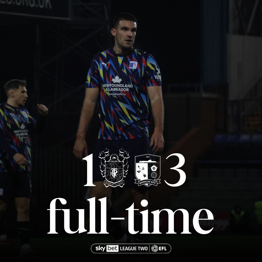 Barrow AFC tweet media
