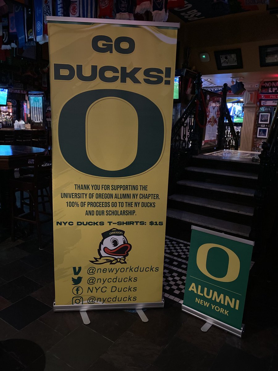 New York Ducks - UO Alumni Association tweet media