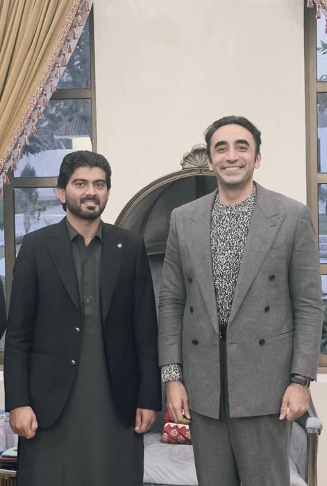 MirSundraniH's tweet photo. At Sardar Garh, with my beloved Chairman @BBhuttoZardari Sb. https://t.co/taJlZsOYNo