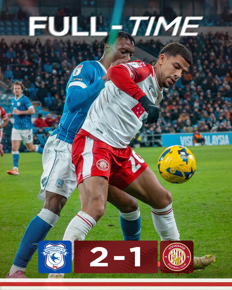 StevenageFC's tweet image. Defeat.