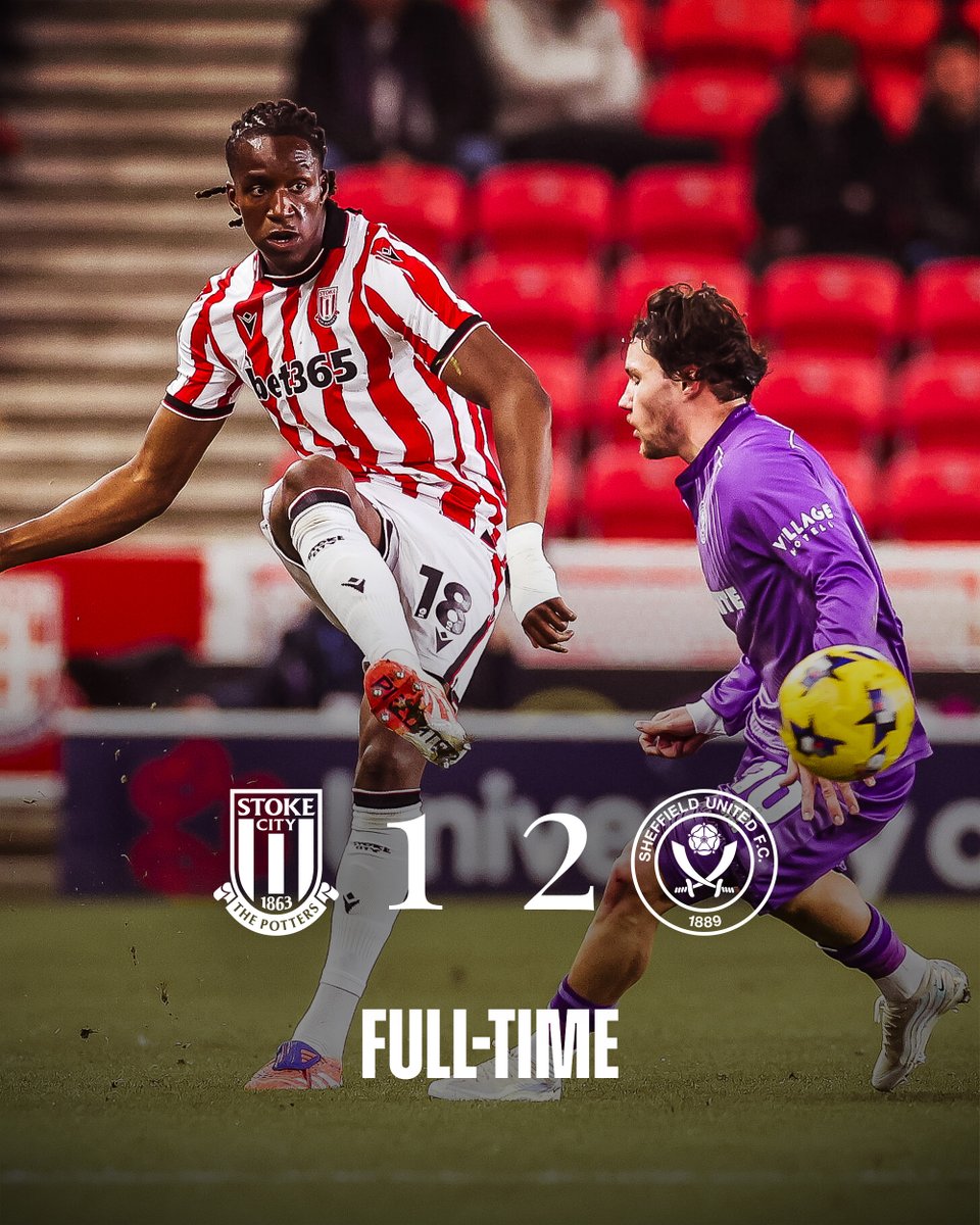 stokecity's tweet image. The Blades take the points in ST4.