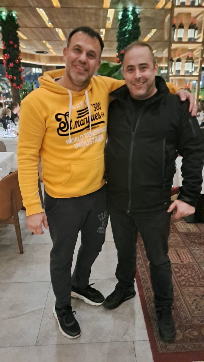 MisaVacic's tweet photo. Са саборцем Δημήτρης Κατούδης из грчке националистичке партије #К21 #Hellas #Ελλάδα #Greece
🇬🇷💙🇷🇸 #Orthodoxy #Ορθοδοξία https://t.co/Dl7xaFRHd0
