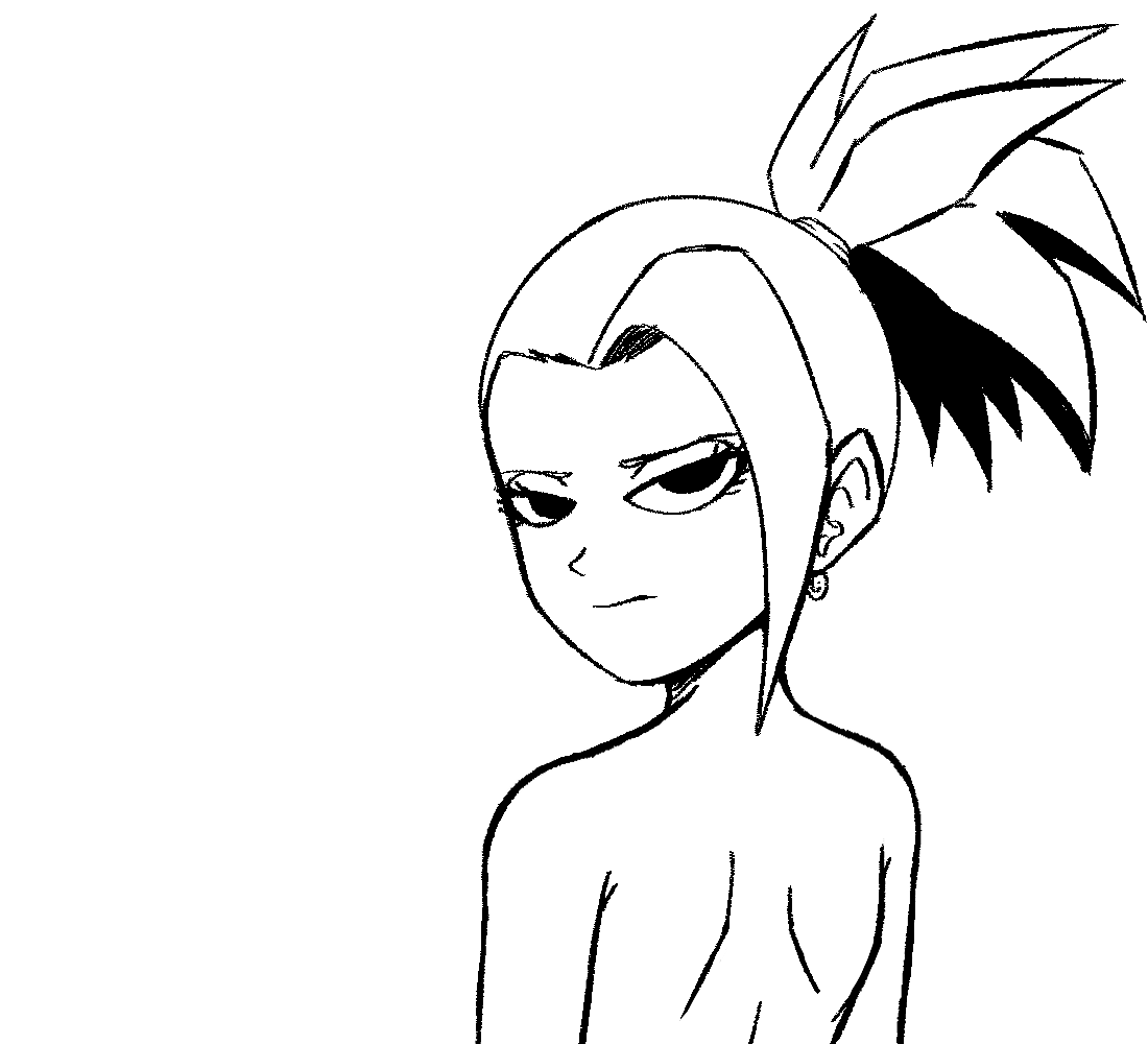 Kale, I made some changes, mainly her neck, I didnt like the one before ts

#Kale #sketchart #DragonBallSuper