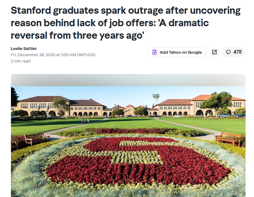 Stanford job market article