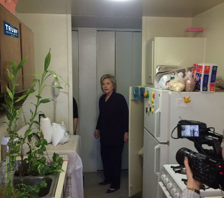 DrunkRepub's tweet image. Nick Shirley walking into a Somali daycare