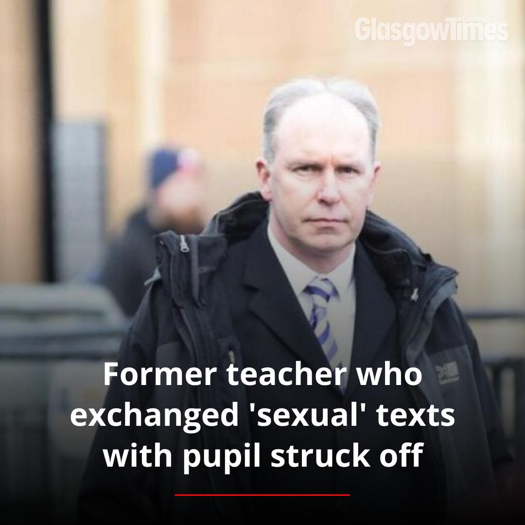 Texts included telling the girl she "looked beautiful at prom".