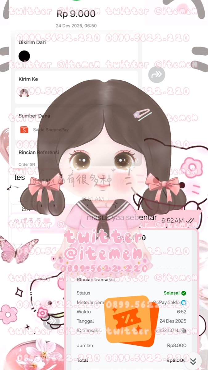 itemen's tweet image. 10.233 convert ovo to shopee
10.234 convert shopee to gopay
10.235 convert ovo to gopay
10.236 can-va member 7 hari