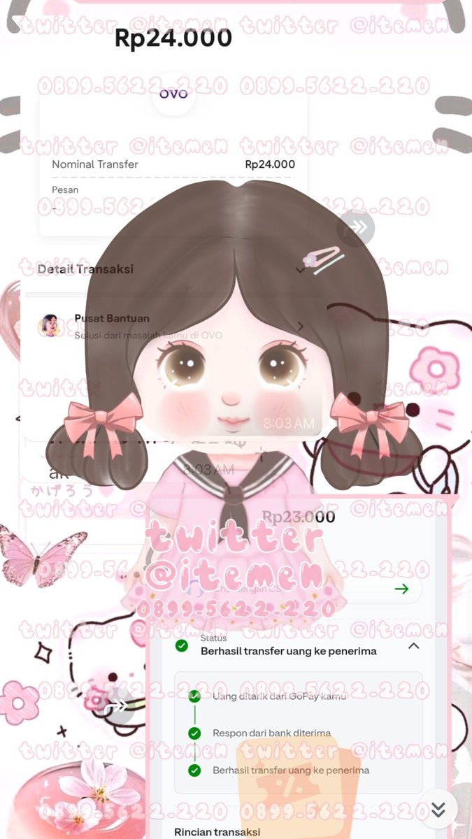 itemen's tweet image. 10.233 convert ovo to shopee
10.234 convert shopee to gopay
10.235 convert ovo to gopay
10.236 can-va member 7 hari