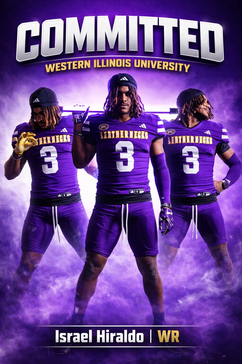 <a href="/WIUFootball/">Western Illinois Football</a>  let’s do it 🥷🏾