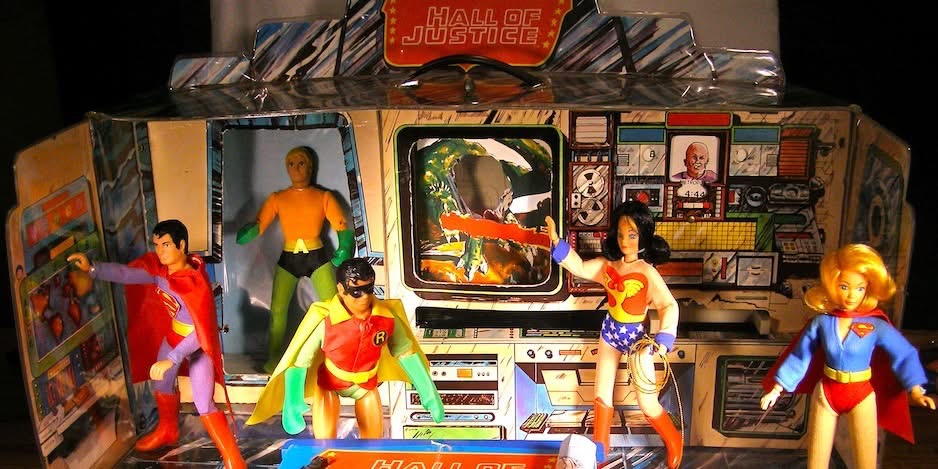 teamdburch's tweet image. #Mego #Batman #Superman