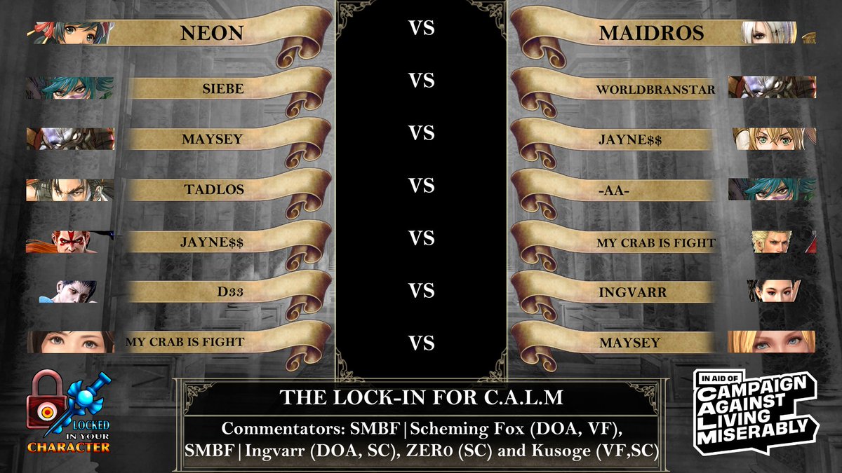 LIYC_FGC's tweet image. THE LOCK IN 3 OFFICIAL FIGHT CARD

Come tune in tomorrow at 7PM GMT to see the action!
