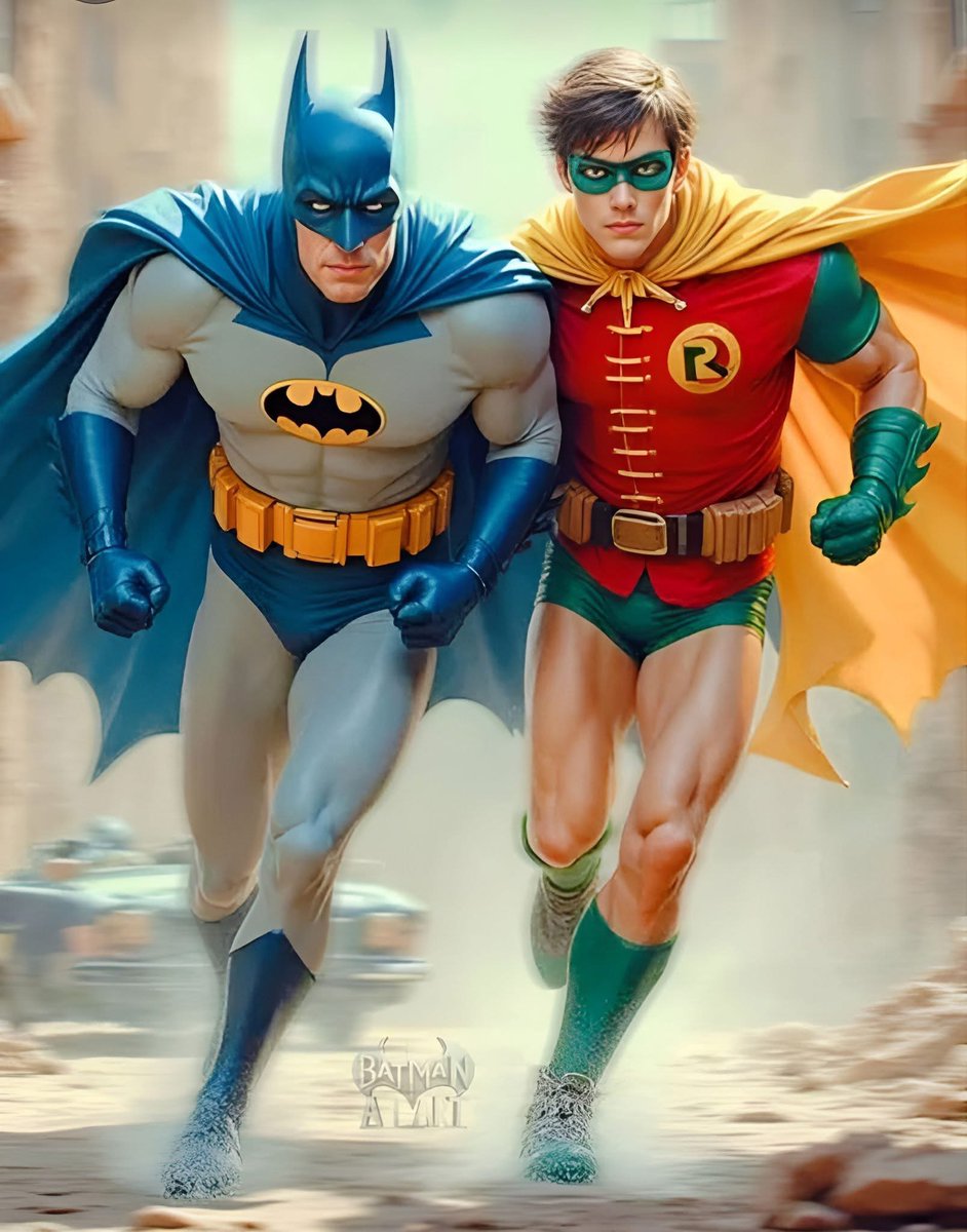 teamdburch's tweet image. #Batman #Robin