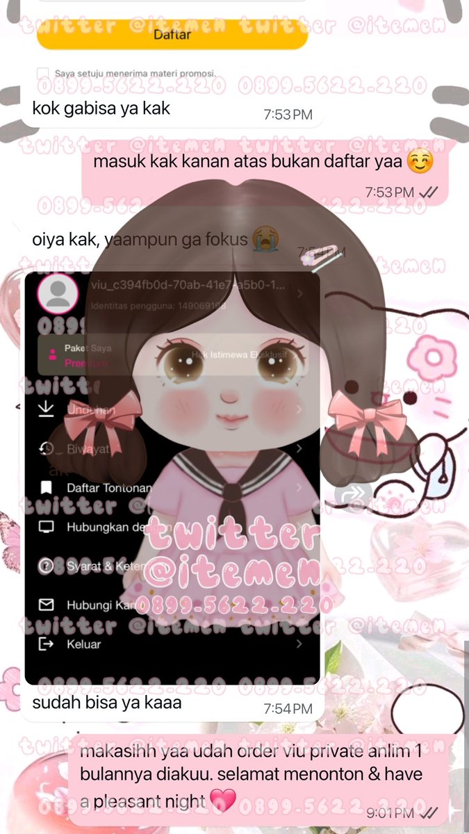 itemen's tweet image. 10.249 v i u private anlim 1 bulan
10.250 cap-cut private 7 hari
10.251 can-va member 7 hari
10.252 v i u private anlim 1 bulan