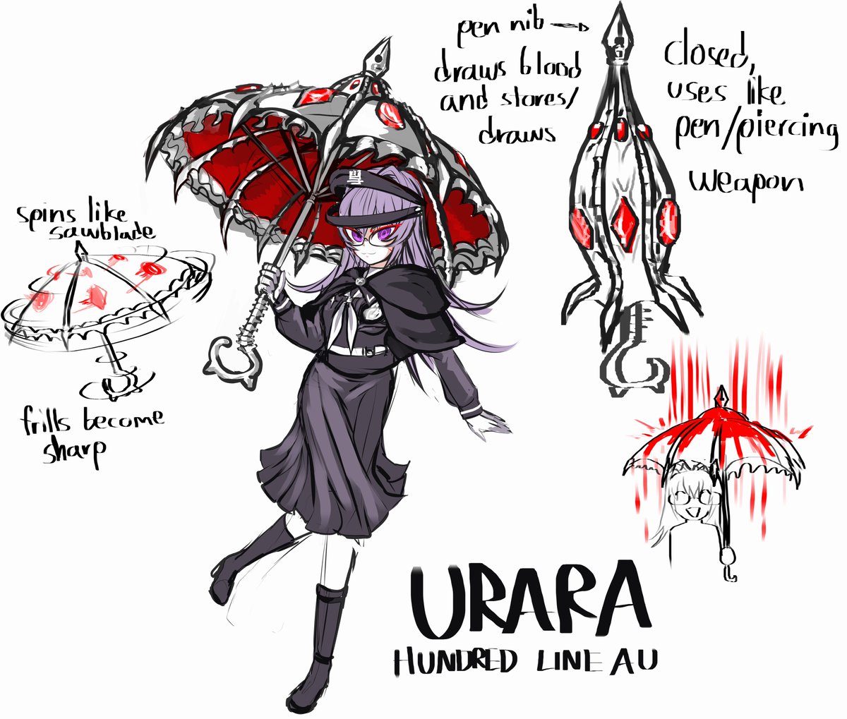 gitarooMain's tweet image. im mary poppins y'all #bravedanganronpa #fanganronpa