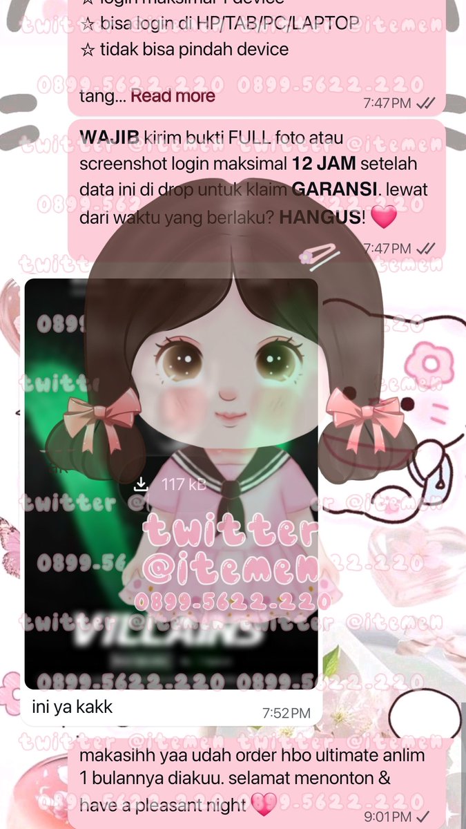 itemen's tweet image. 10.245 can-va member 1 bulan
10.246 cap-cut pro private 1 bulan
10.247 unlock akun karna umur
10.248 hbo ultimate anlim 1 bulan