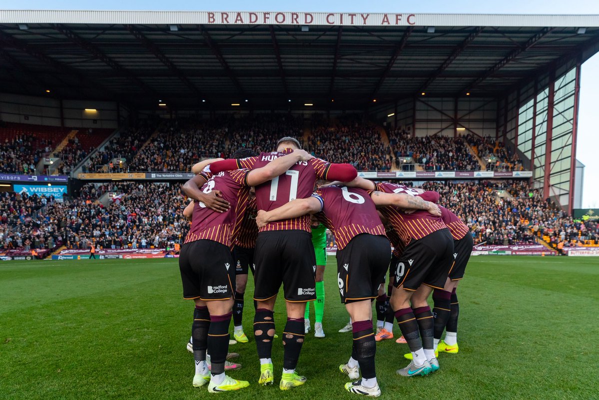nathanevans94's tweet image. Throughout 2025, Bradford City have won 87 points in total in the Football League, when assuming three points for a win, the Bantams have only ever accumulated more on two occasions across a calendar year – 91 in 1984 and 88 in 1969 👏 #bcafc