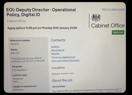 Where does our government get the money from to pay for these roles? I thought we are broke. We don't want Digital ID.Which part of NO don't you understand? the N or the O. Wait, you don't seem to be able understand much #Labour. <a href="/Nigel_Farage/">Nigel Farage MP</a> <a href="/TiceRichard/">Richard Tice MP 🇬🇧</a> <a href="/KemiBadenoch/">Kemi Badenoch</a>