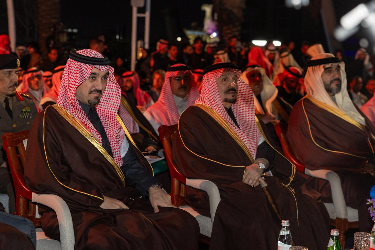 سمو وزير الرياضة <a href="/AbdulazizTF/">عبدالعزيز بن تركي الفيصل</a> خلال حضوره حفل افتتاح متنزه Six Flags مدينة القدية 🎢