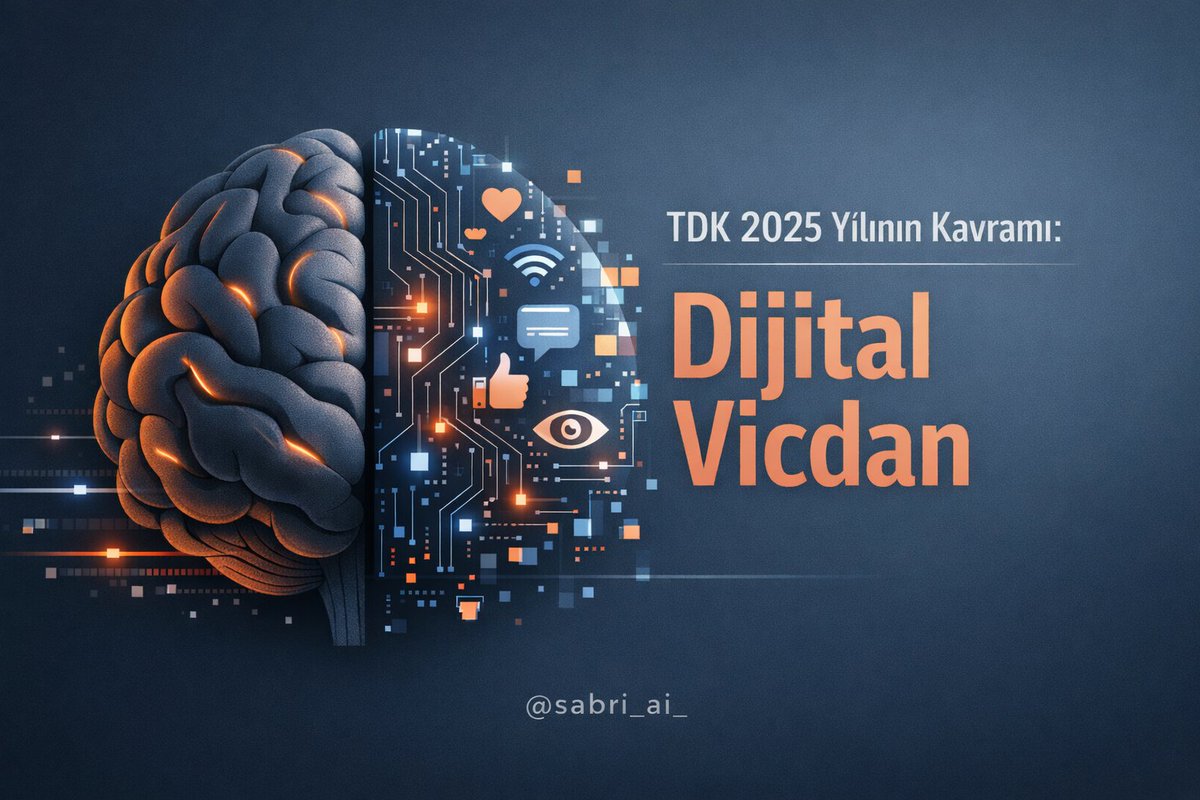 #2NBülteni 📌 #Dijital_Vicdan

📰 NE OLDU?

Türk Dil Kurumu (TDK), 2025 yılının kelimesi/kavramı olarak “Dijital Vicdan”ı seçti. Seçim süreci, Ankara Üniversitesi İlahiyat Fakültesi iş birliğiyle yürütüldü. Halktan gelen öneriler arasından belirlenen beş kavram, uzman