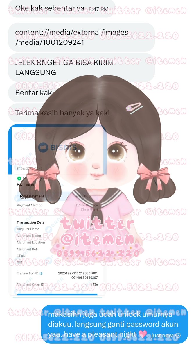 itemen's tweet image. 10.265 unlock akun karna umur
10.256 iqi-yi sharing 3 harian
10.257 can-va designer 1 bulan
10.258 picsart sharing 1 bulan