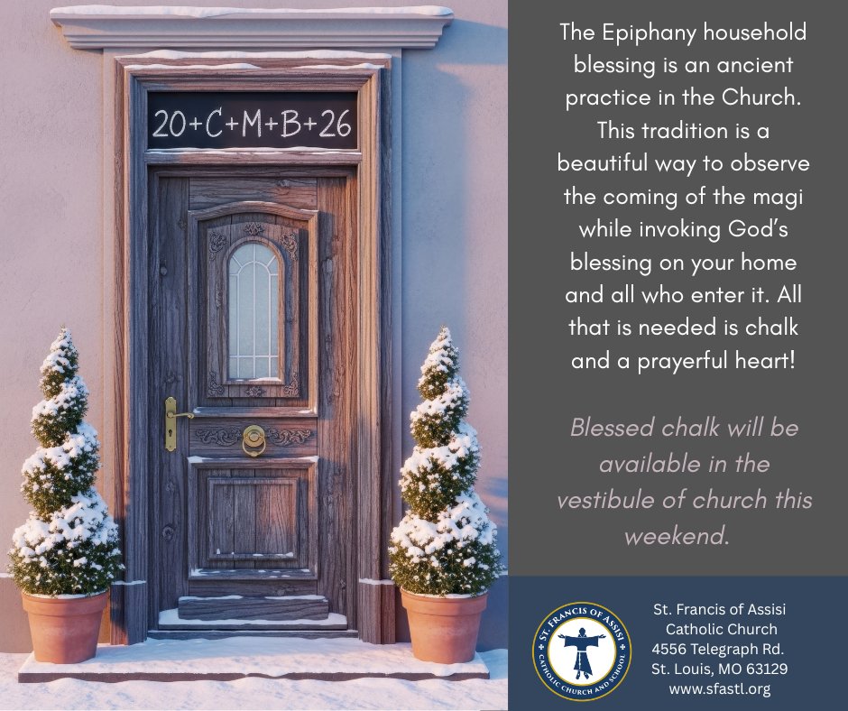 Join us this weekend for The Epiphany of the Lord.