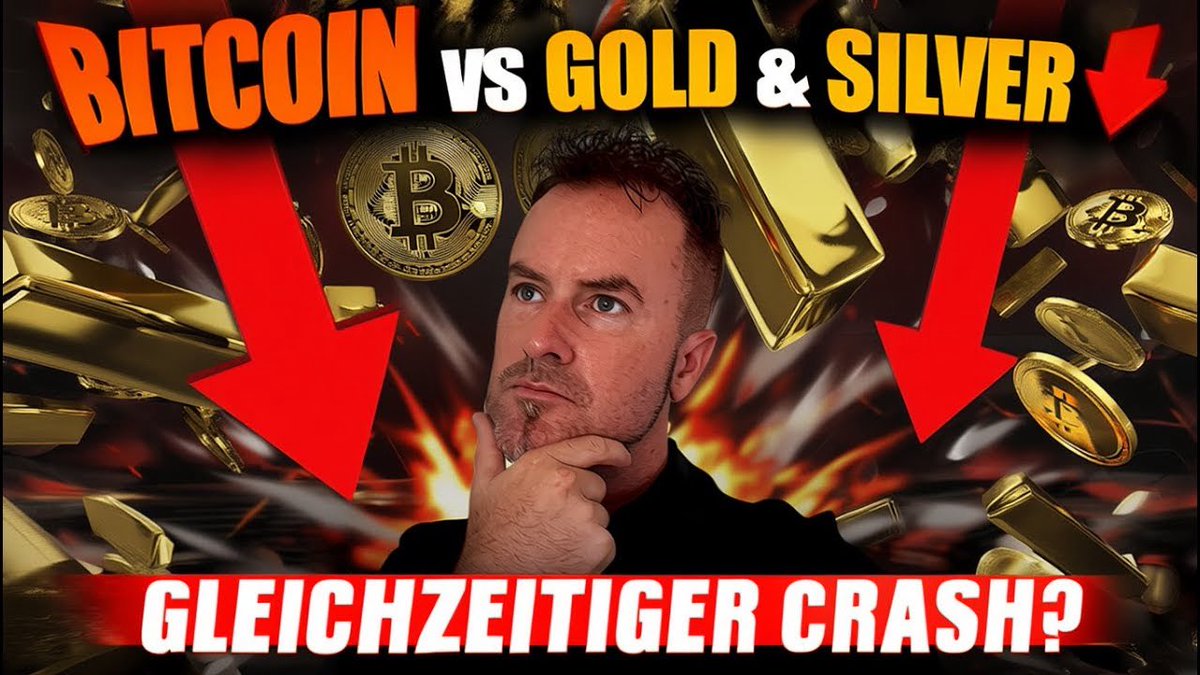 Bitcoin vs Gold / Silber Pump zugleich Crash 💥 Ende Jahres RALLY 2025 🤔

In diesem Video analysieren wir die aktuelle Marktlage von Gold, Silber und Bitcoin.
Gold und Silber sind zuletzt stark gestiegen – doch was bedeutet das für Bitcoin und den Kryptomarkt?

🔍 Themen im