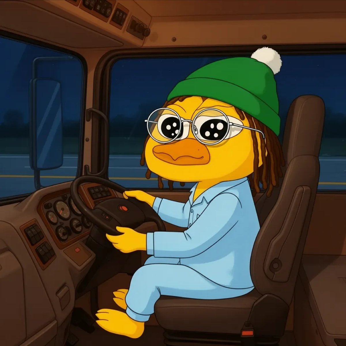 u wont believe who hired me, and gave me a cdl