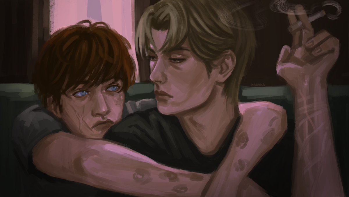 kalyakalera's tweet image. #aftg #aftgfanart #andrewminyard #neiljosten #andreil #allforthegame